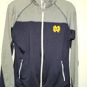 **PRO EDGE APPAREL WOMEN'S NOTRE DAME ZIP UP JACKET SIZE LARGE